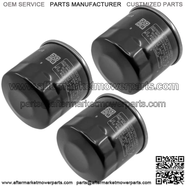 3 Pack Oil Filter for Yamaha YXR660 Rhino YZF R6 599 XJ6 Diversion 600 2006-2013 - Image 3