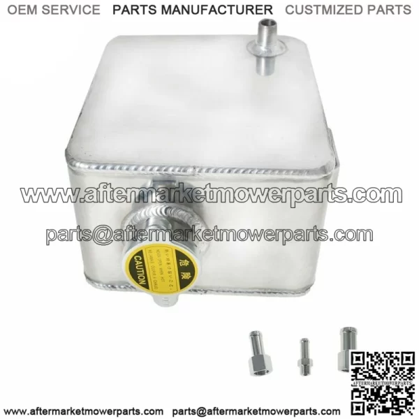 Universal Heavy Duty Aluminum Water Coolant Radiator Overflow Recovery Tank 2.5L - Image 4