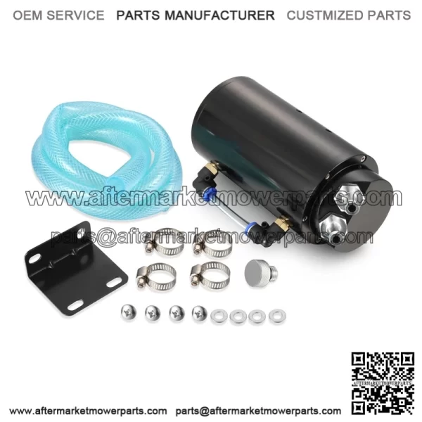 05001 Engine Oil Breathing Pot # Black - Image 2