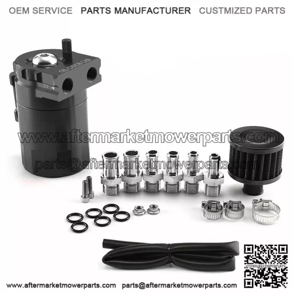 05008 Engine Oil Breathing Pot # Black