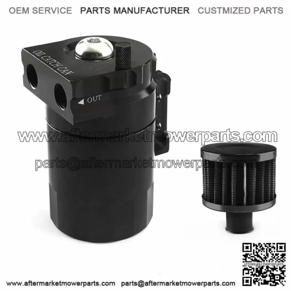 05008 Engine Oil Breathing Pot # Black - Image 3