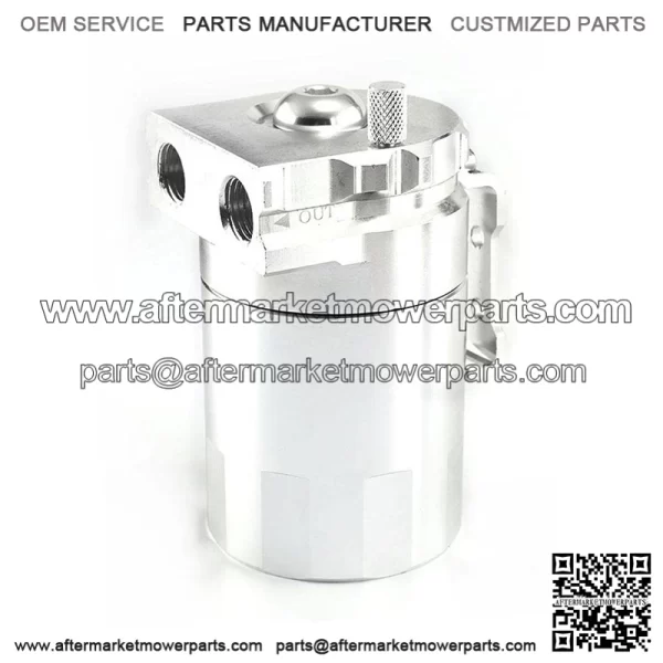 05008 Oil Breather #Silver - Image 2