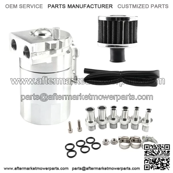 05008 Oil Breather #Silver - Image 3