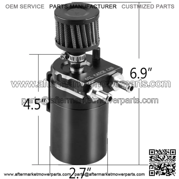 05008 Oil Breather #Black - Image 2