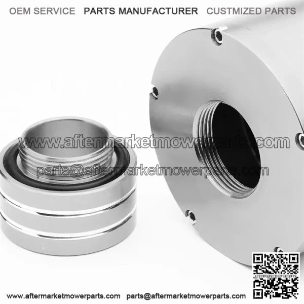 05013 Engine Oil Breather # Silver - Image 2