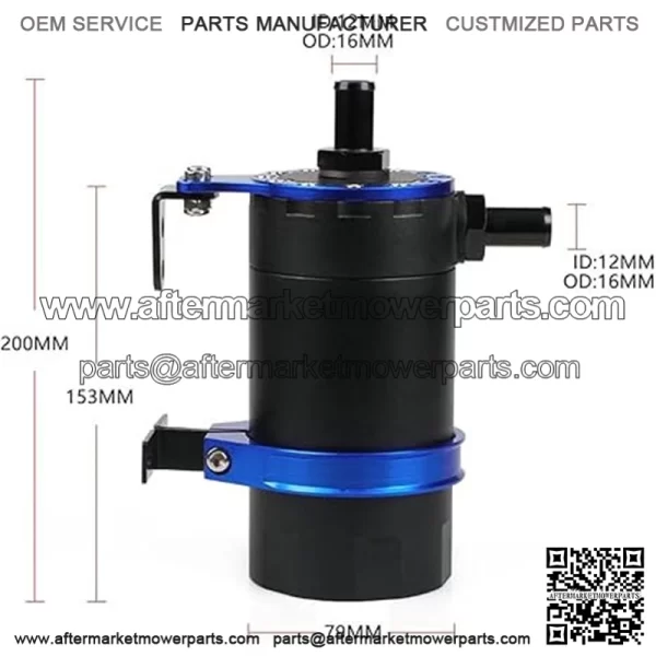 05017 Engine Oil Breather # Blue - Image 2