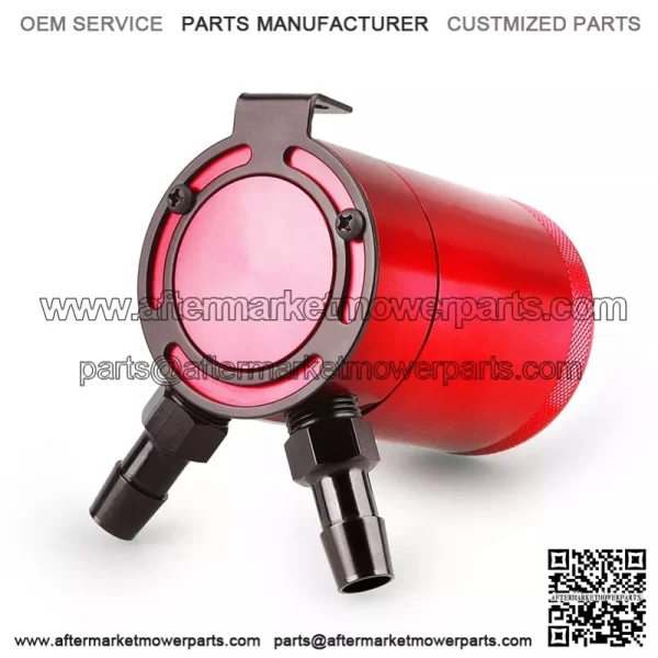 05018 Oil Breather Pot # Red - Image 4