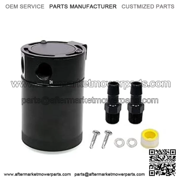 05018 Oil Breather Pot # Black