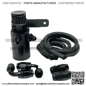 05018 Oil Breather Pot Oil Distribution Pipe-AN8# Black