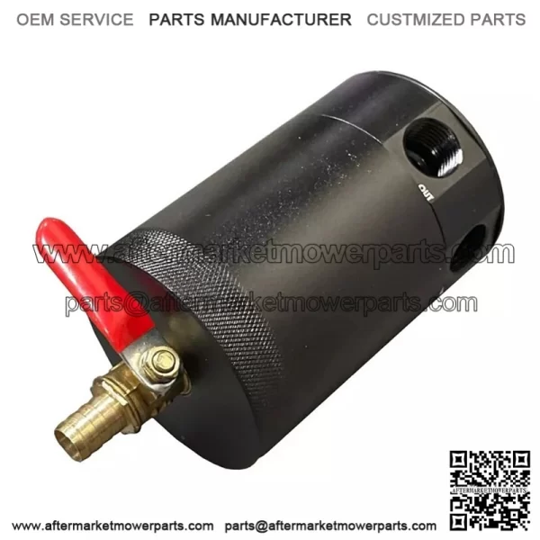 05018 Oil Breather Pot Oil Distribution Pipe-AN10# Black - Image 2