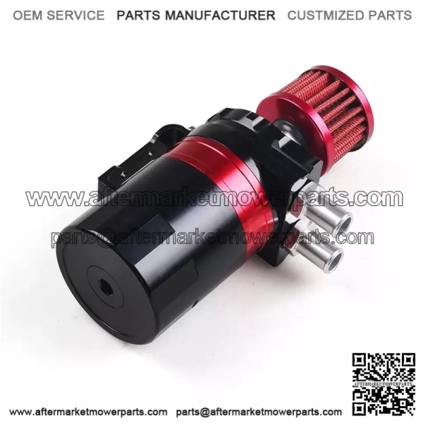 05026 Oil Breather Pot # Red - Image 3
