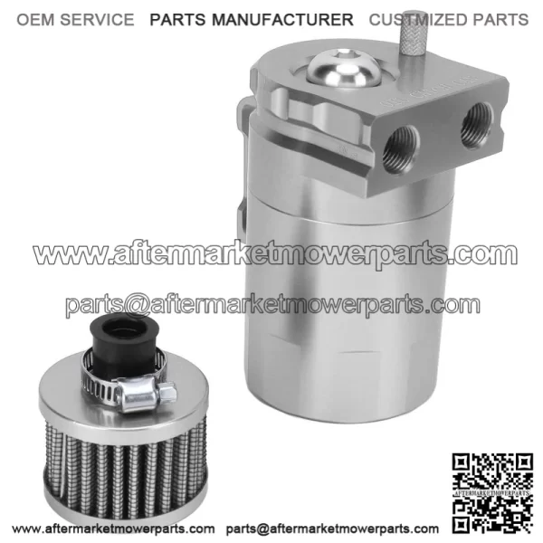 05030 oil breather with air filter # silver - Image 2