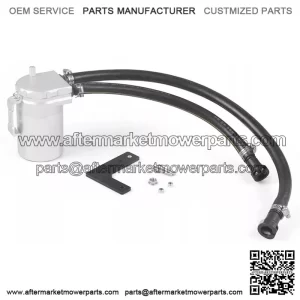 05032 Engine Oil Breather Pot # Silver