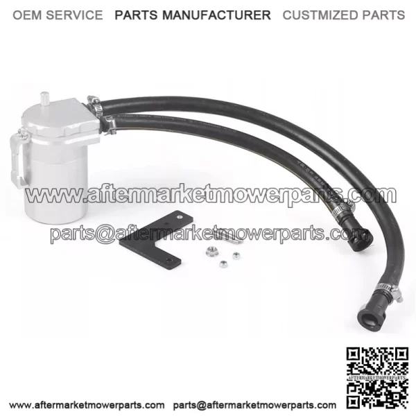 05032 Engine Oil Breather Pot # Silver
