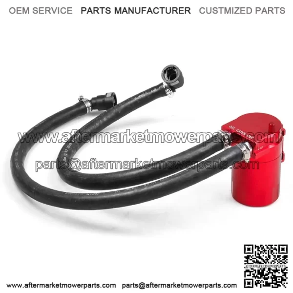 05033 Engine Oil Breather Pot # Red - Image 2