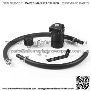 05033 Engine Oil Breather Pot with Air Filter # Black