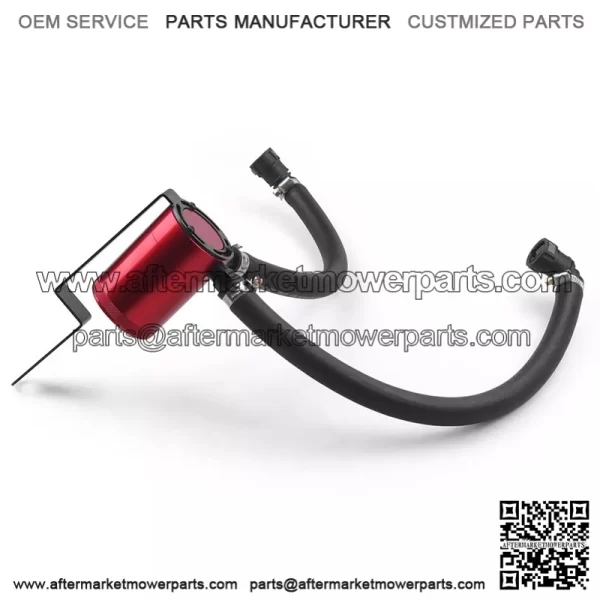 05034 Engine Oil Breather Pot # Red - Image 5