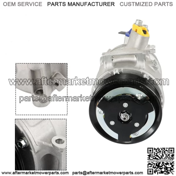 A/C AC Compressor for 2004-2017 2018 Audi A3  VW Jetta CC GTI Passat 1.8L 2.0L - Image 2