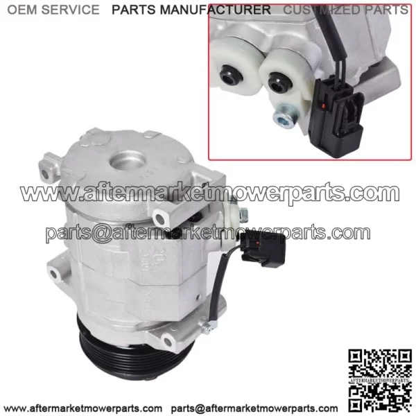 New A/C AC Compressor For 2008-2012 Buick Enclave Chevrolet Traverse GMC Acadia - Image 2