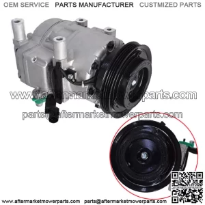 A/C AC Compressor w/Clutch For 2006 2007 2008 2009 Hyundai Accent 1.6L CO 10925C