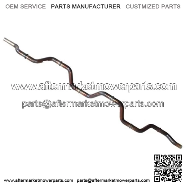Straw walker shaft with 6 keys rear AZ58845 John Deere