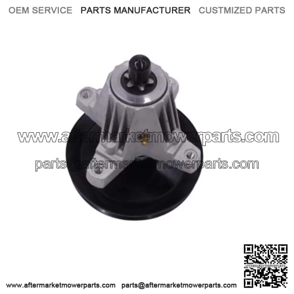 Lawn Mower Spindle Assembly With 6-1/2" Diameter Pulley Fits 42" Mower Decks - Image 2