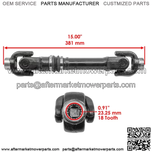 Rear Propeller Drive Shaft for Can-Am Outlander 570 EFI 2016-2019/ Max 570 2017 - Image 2