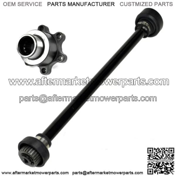 Rear Differential Drive Shaft Boss & Drive Shaft for Yamaha Rhino 660 2004~2007 (Fits: Yamaha Rhino 660)