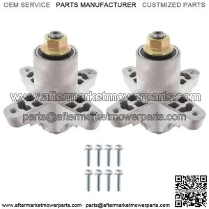 For MTD Cubcadet Troybilt 918-0142 618-0142 918-0138 618-0138 2 Spindle Assembly