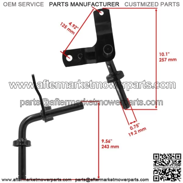 Steering Wheel Right Spindle For Husqvarna YT 130 YT 150 YTH 130 YTH 142 YTH 160 - Image 2