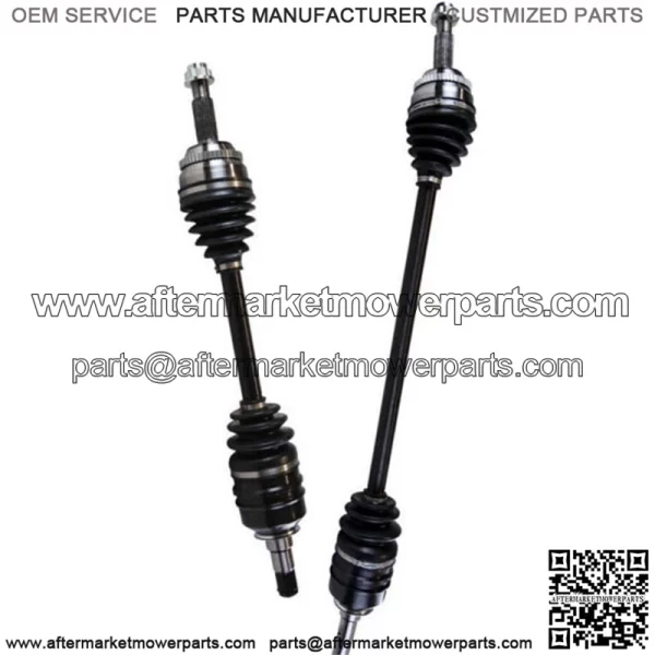 Front CV Axle Shaft Pair 2 for Pontiac Vibe Toyota Matrix 2009-2018 Corolla 1.8L (For: Toyota)