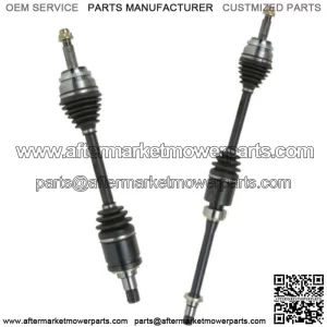 Front CV Axle Shaft Pair 2 for Toyota Highlander Solara 2002-2009 Camry 2.4L (For: Toyota)