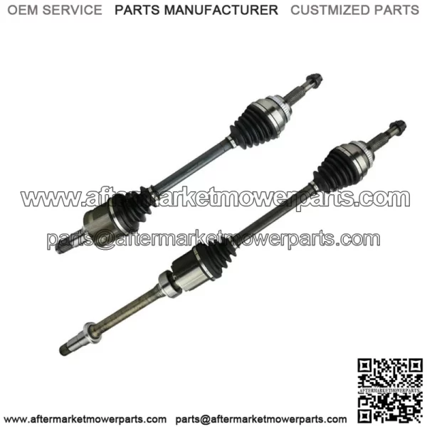 Pair Front CV Axle Shaft for 2004 05 2006 2007 2008 2009 2010 Toyota Sienna 2WD (For: Toyota)
