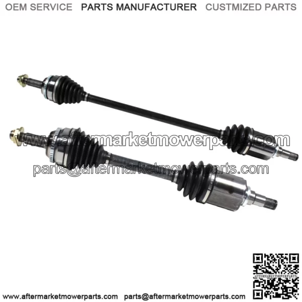 Front Driver & Passenger Pair CV Axle Shaft For Toyota Corolla Auto Trans 03-08 (For: Toyota)