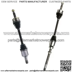 Front CV Axle Shaft Pair 2 for 2006-2009 2010 2011 2012 Toyota RAV4 2.4L 2.5L (For: Toyota)