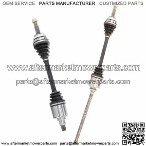 Front CV Axle Shaft Assembly Pair 2 for 2008-2013 Toyota Highlander 2.7L 3.5L V6 (For: Toyota)