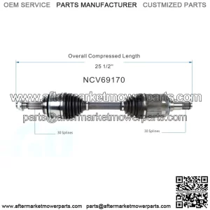 CV Axle Shaft Front Left / Right Side for 03-23 Toyota Tacoma 4Runner FJ Cruiser (For: Toyota)