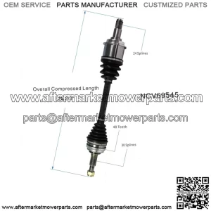 Front Left CV Joint Axle Shaft Assembly For Toyota Avalon Sienna Solara ES300 (For: Toyota)