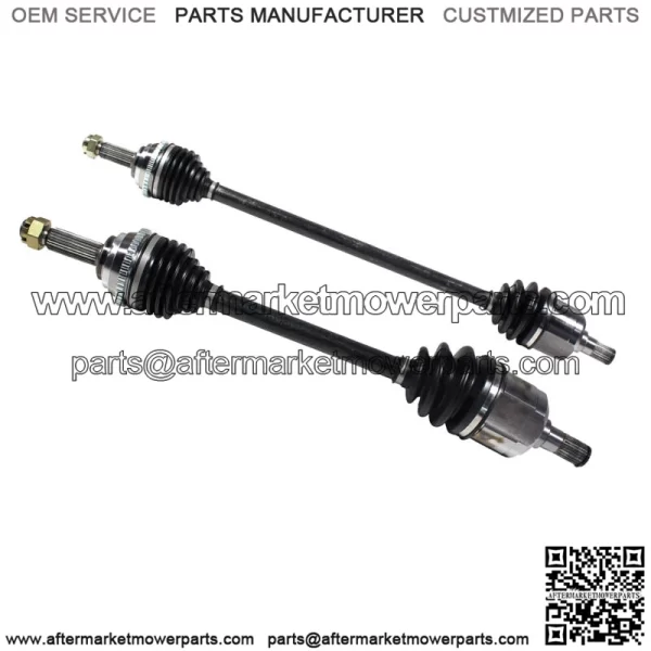 Front Driver & Passenger Pair CV Axle Shaft For Toyota Yaris FWD 2007-2014 (For: Toyota)