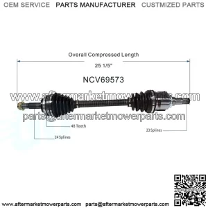 Front Left CV Axle Shaft Assembly For 2000-2003 Toyota Echo with ABS Scion 1.5L (For: Toyota)
