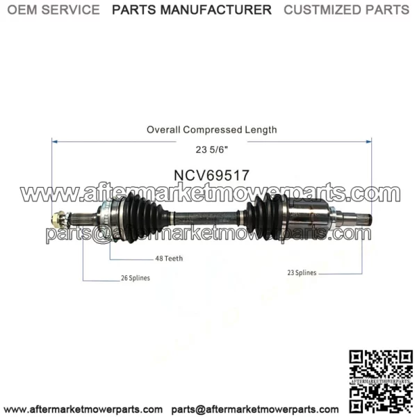 CV Axle Shaft Front Left Side fit for Toyota Corolla Prizm 1.6L 1.8L 1993-2002 (For: Toyota) - Image 2