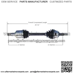 Front Driver Left CV Axle Shaft TO-8078 (For: Toyota)