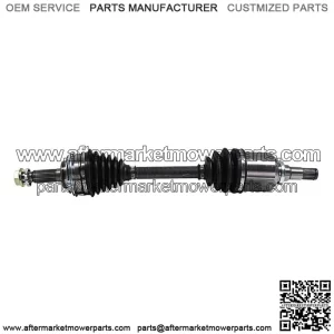 Front Driver Side CV Axle Shaft Joint Assembly For CHEVROLET NOVA 1985-1988 (For: Toyota)