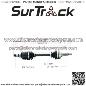 CV Axle Shaft for 1989-1991 Toyota Camry 2.0L L4 - Constant lq (For: Toyota)