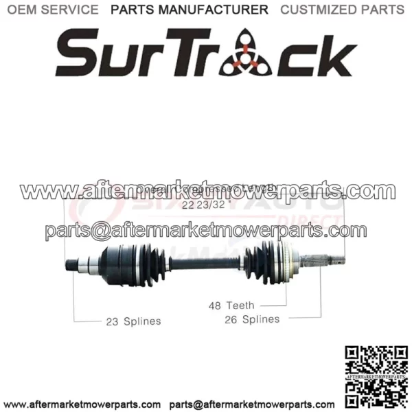 CV Axle Shaft for 1989-1991 Toyota Camry 2.0L L4 - Constant lq (For: Toyota)