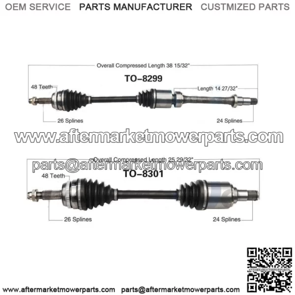 CV Axle Shaft For Toyota Camry 2014 2013 2012 (For: Toyota)