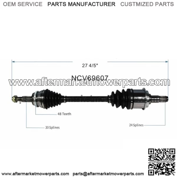 OE Front CV Axle CV Joint Shaft Assembly for Toyota Sienna Van 3.5L FWD 2004-10 (For: Toyota) - Image 2