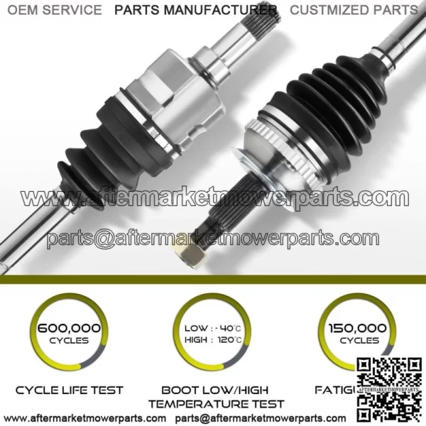 CV Axle Shaft Assembly for Toyota Prius C 2012-2019 L4 1.5L Front Driver Side (For: Toyota) - Image 2