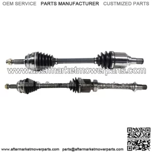 Front Pair CV Axle Joint Shaft Assembly for Toyota Highlander FWD 2.4L 2001-07 (For: Toyota)