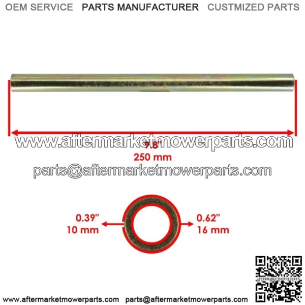 Front Inner Upper A Arm Long Pivot Shaft For Polaris 5138791 5137104 - Image 2